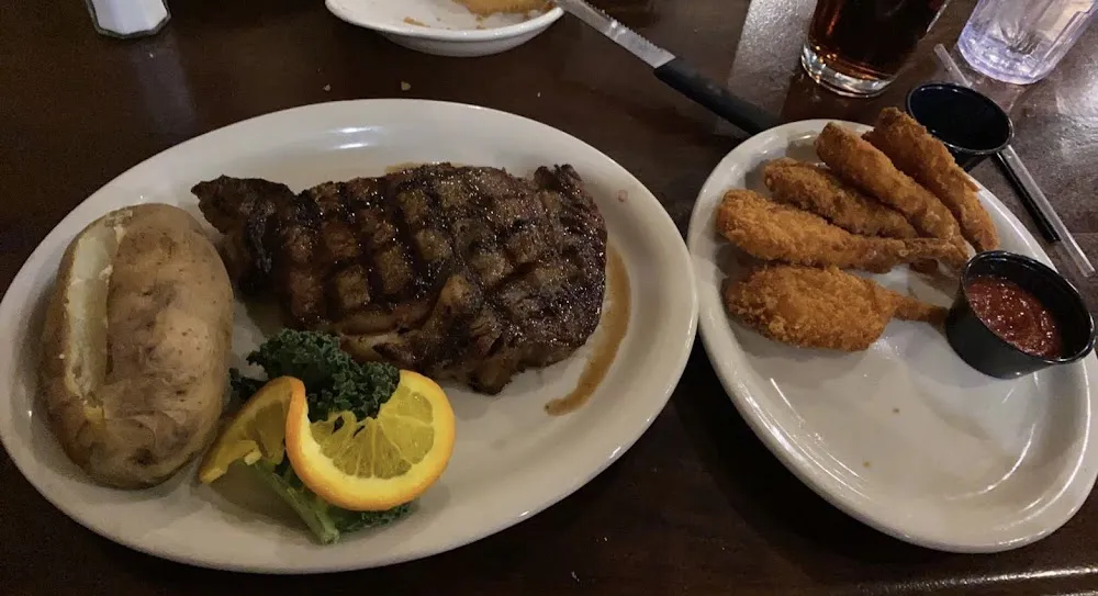 Steak and Shrimp